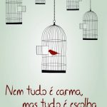 NEM TUDO É CARMA, MAS TUDO É ESCOLHA